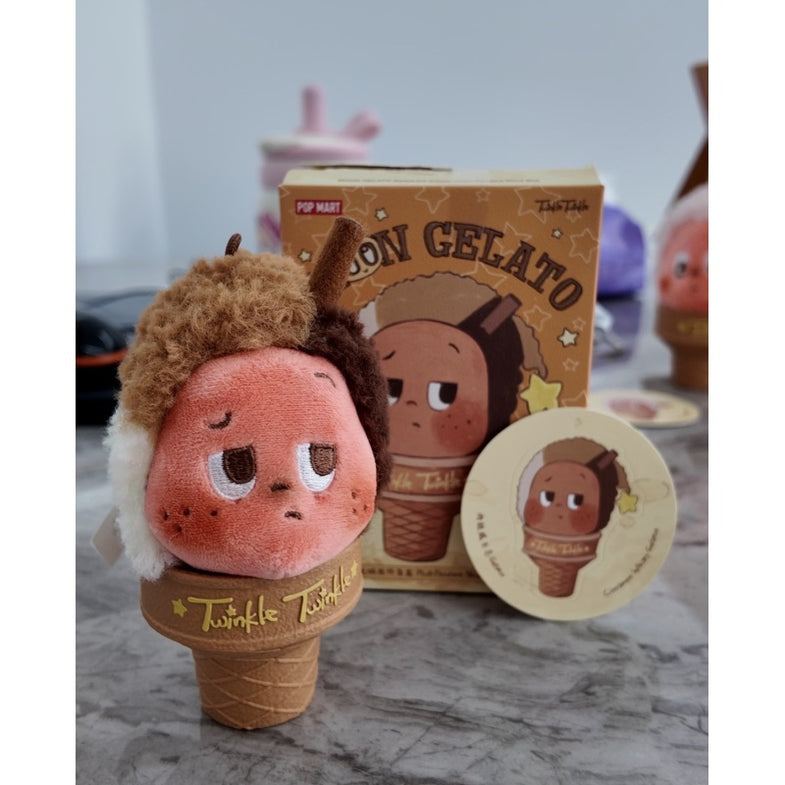 Twinkle Twinkle Moon Gelato Ice Cream Plush Pendant Blind Box