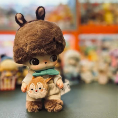 DIMOO x Disney Series Vinyl Plush Keychain Chip and Dale