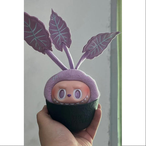 Labubu THE MONSTERS NAUGHTY PLANTS Vinyl Face Series Alocasia Polly