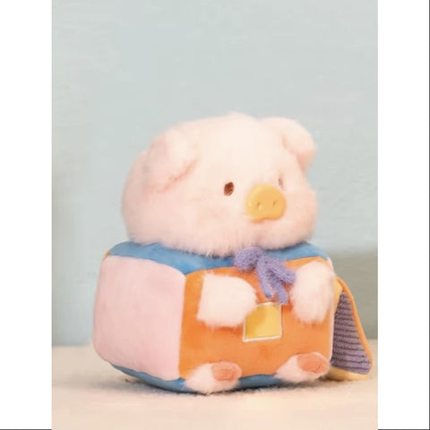 LuLu the Piggy Come & Play Plush Keychain Series Build and rearrange