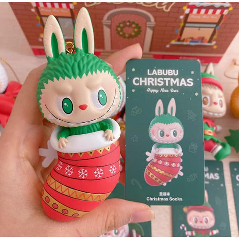 Labubu The Monsters Christmas 2020 Series Christmas Socks