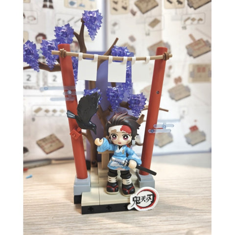Tanjiro Kamado Demon Slayer Unwavering Resolve Arc Block Blind Box Series: Under The Wisteria (Confirmed Style)