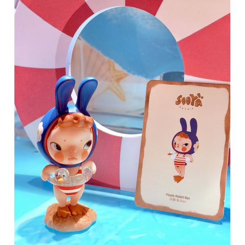Sooya Beach Holiday Blind Box Series: Floatie Rabbit Ban (Confirmed Style)