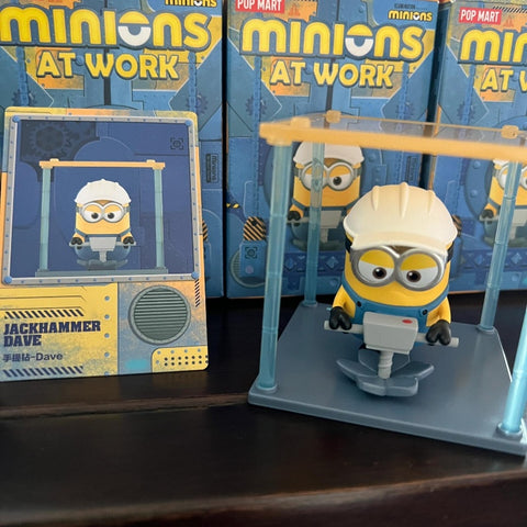 Minions At Work Series Jackhammer Dave
