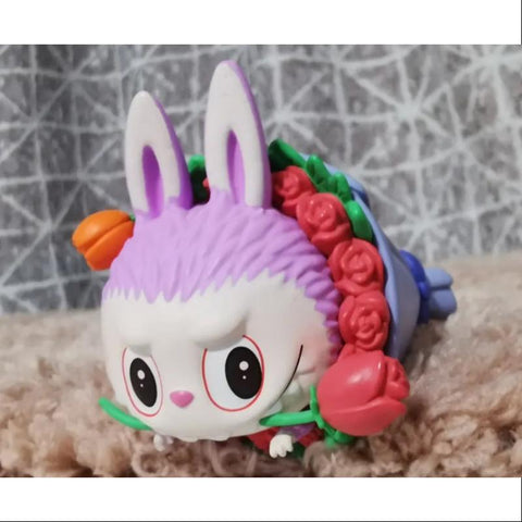 Labubu Fower Labubu The Monsters Flower Elves Series Rose Labubu – TOYSEZ