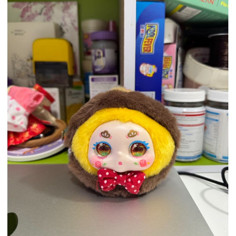 Kimmon Full of Joy Plush Blind Box Series: Smooth Chestnut (Confirmed Style)