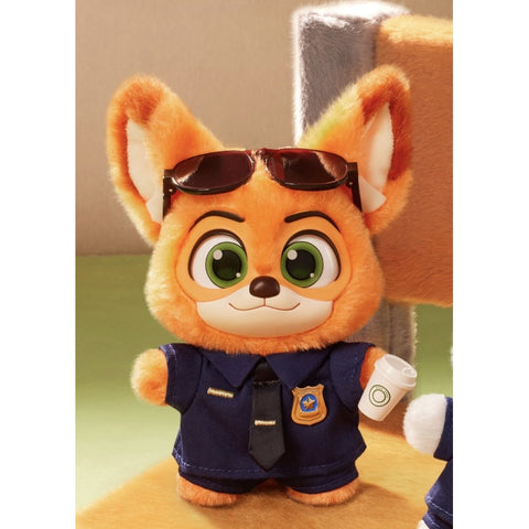 Nick Zootopia Ace Duo Plush Pendant Blind Box Series: Officer Nick (Confirmed Style)