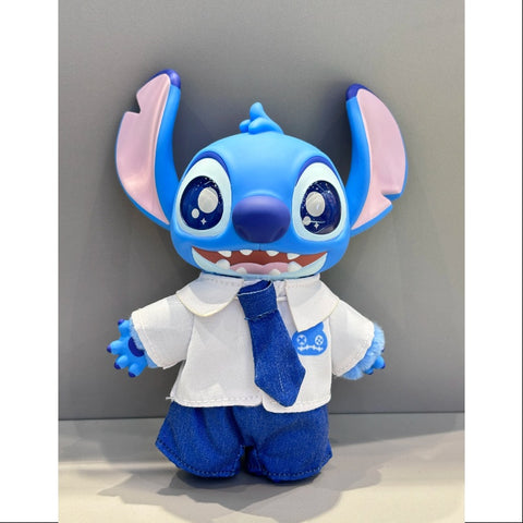 Disney Stitch Dress Up Show Vinyl Plush Pendant Series Campus Style