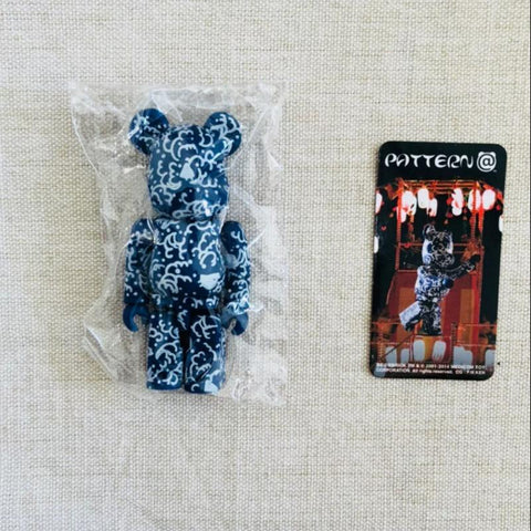 Bearbrick Series 28 PATTERN Blue Sea Wave 100%