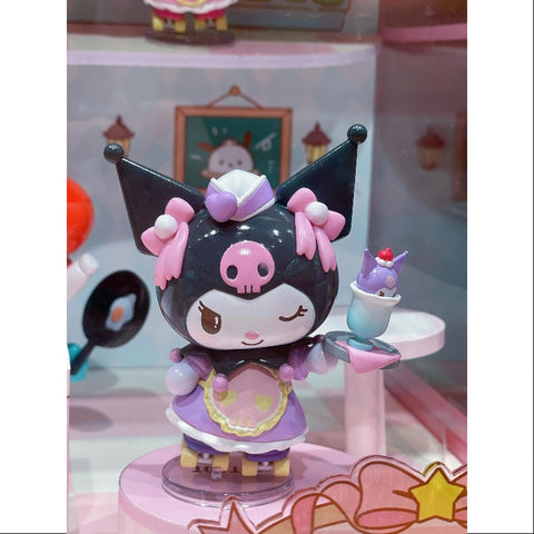 Kuromi Sanrio Characters Roller Skating Restaurant Series Kuromi
