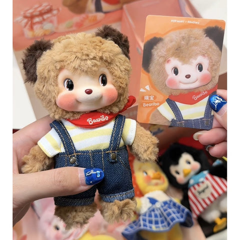 RiboDiary Forest Gathering Day Plush Pendant Blind Box Series: Bearibo (Confirmed Style)