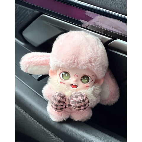Baby Zoraa Fluffy Tea Party Plush Pendant Blind Box Series: Berry Bunny (Confirmed Style)
