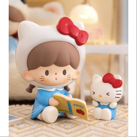 zZoton Sanrio Characters Preparation Before Bedtime Series Sweet Dream Fairy Tale Hello Kitty zZoton