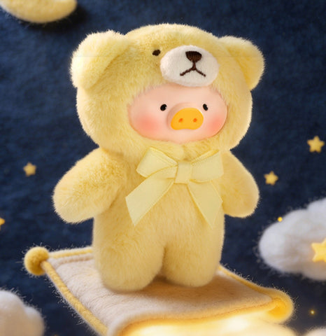 LuLu the Piggy Teddy Mini's Whisper of Nature Plush Pendant Blind Box Series: Moonlight (Confirmed Style)
