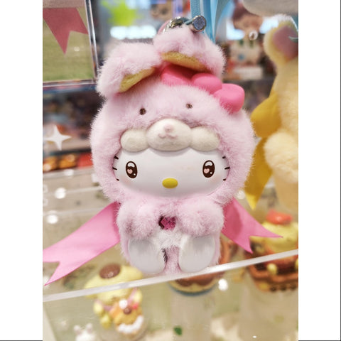 Hello Kitty Sanrio Characters Diamond Bunny Baby Plush Doll Series Hello kitty