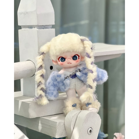 DORA Watch Out! Sweet & Cool Plush Pendant Blind Box Series: Frost Queen (Confirmed Style)