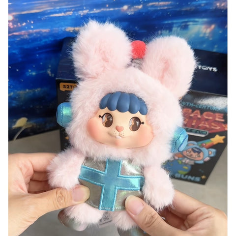 Little Buns 20th-Century Space Fantasy Plush Pendant Blind Box Series: Deep Space Radio - Bunny Bing (Confirmed Style)