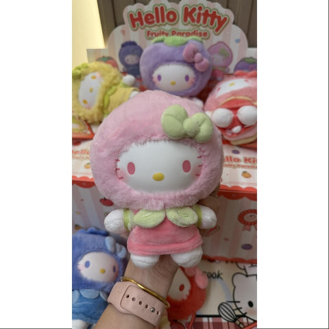 Hello Kitty Fruity Paradise Vinyl Plush Pendant Series Peach
