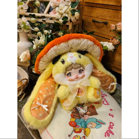Nommi Mushroom Hat 400% Vinyl Plush Doll Series Stella