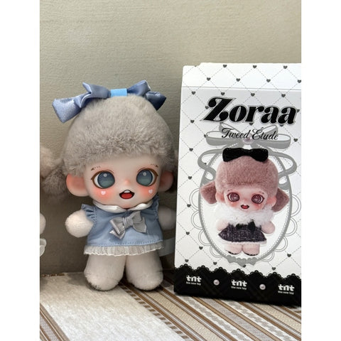 Baby Zoraa Tweed Étude Plush Pendant Blind Box Series: Satin Motif (Confirmed Style)