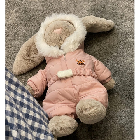 Bashful Bunny Snow Suit 2025 Jellycat Plush Doll