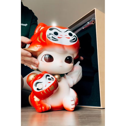 DIMOO Maneki Neko Daruma Limited Figure(Shanghai PTS 2024 Exclusive)