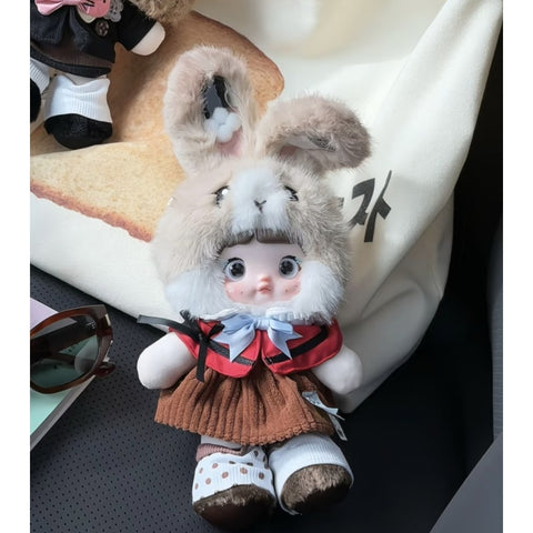 Nommi Treasure Collector Plush Doll Blind Box Series: Milk Tea Collector (Confirmed Style)