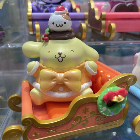 Pompompurin Sanrio Characters Winter Sledding Team Series Pompompurin