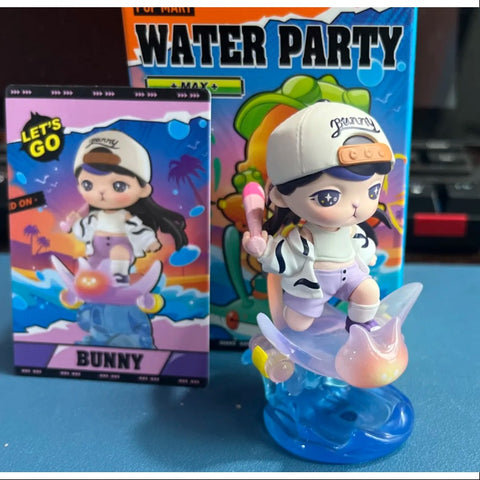 Bunny Pop Mart PopCar Water Party Series Bunny