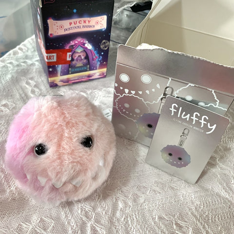 Instinctoy Fluffy Plush Pendant Blind Box Series: Whole Set (Opened Box)