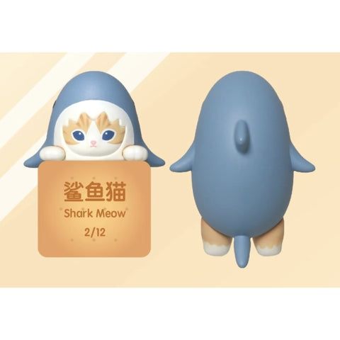 Mofusand Hippers Blind Box Series: Shark Meow (Confirmed Style)