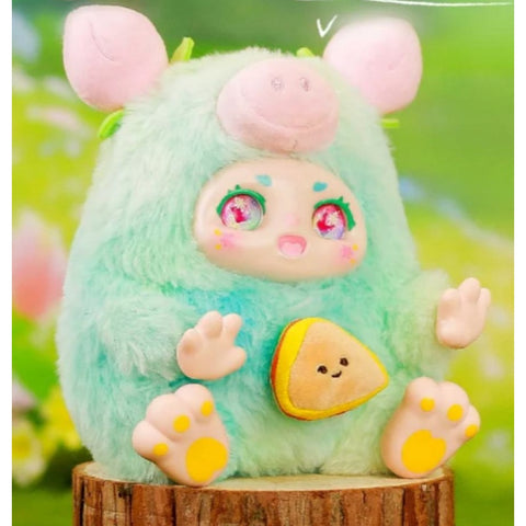 Kimmon O'chichi Return Of The Wild Plush Blind Box Series: Laughing Peach (Confirmed Style)