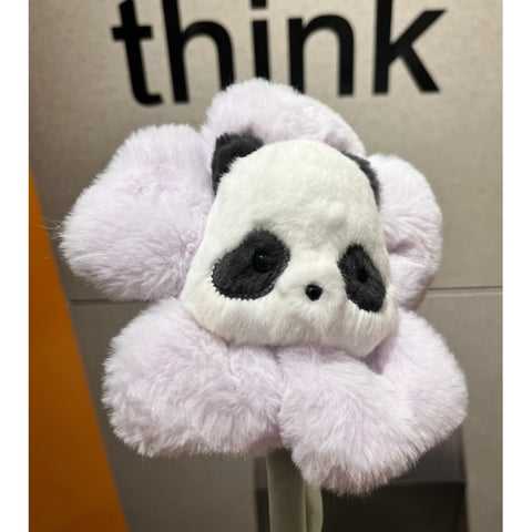 Panda Roll Plush Flower World Blind Box Series: Purple Plush Flower (Confirmed Style)
