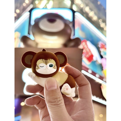 Mofusand Fluffy Party Blind Box Series: Lazy Monkey (Confirmed Style)
