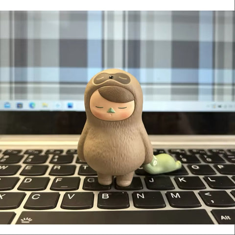 PUCKY Sleeping Babies Series Sloth Baby