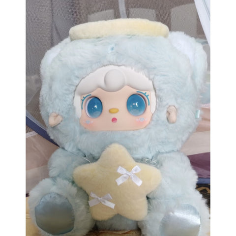 Yooki Versatile Idol 400% Plush Vinyl Series: Aqua Kitten (Confirmed Style) | TOYSEZ Data
