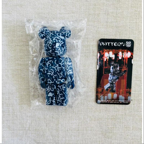 Bearbrick Series 28 PATTERN Blue Sea Wave 100%