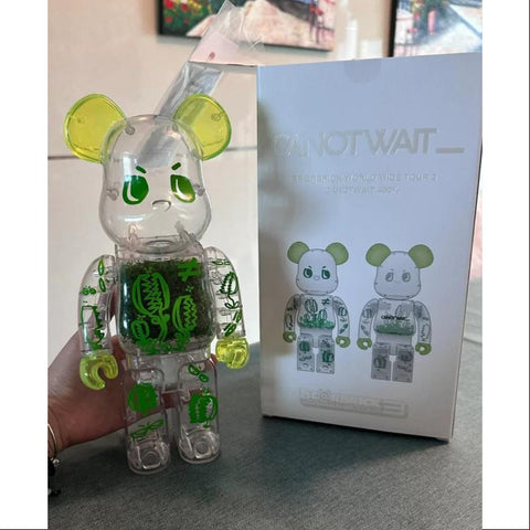 Bearbrick CANOTWAIT_ 400% Be@rbrick 2024 Limited