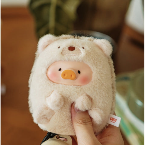 LuLu the Piggy Cutest Butler PVC Face Plush Keychain Blind Box Series: Hedgehog (Confirmed Style)