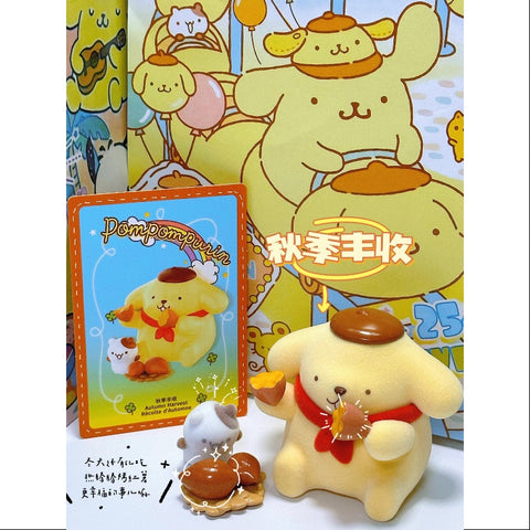Pompompurin Childhood Four Seasons Series Autumn Harvest