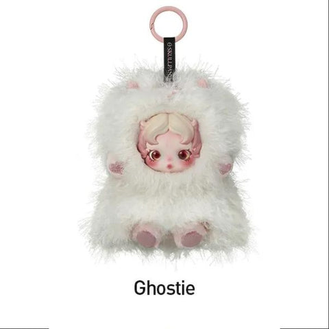 Skullpanda You Found Me Series Plush Doll Pendant Whole Set Opened