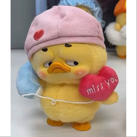 Upsetduck 2 Act Cute Duck Plush SJD Doll Series Miss U Duck