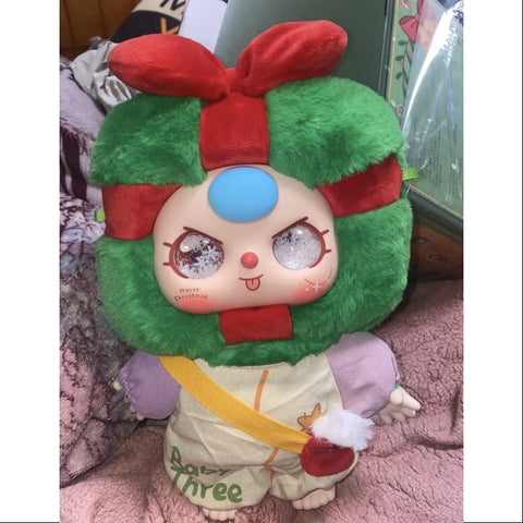 Baby Three 400% Merry Christmas Plush Doll Series Gift Baby