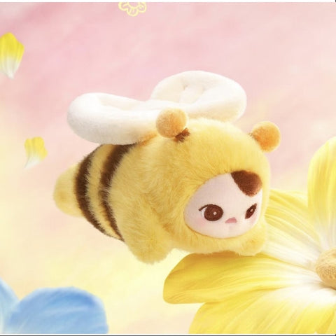 PUCKY Beanie Flying Babies Peluche Pendentif Série Bébé Abeille 