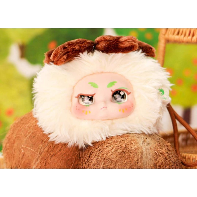Kimmon Fruit Plush It's You Blind Box Series: Coconut Explosion (Confirmed Style)