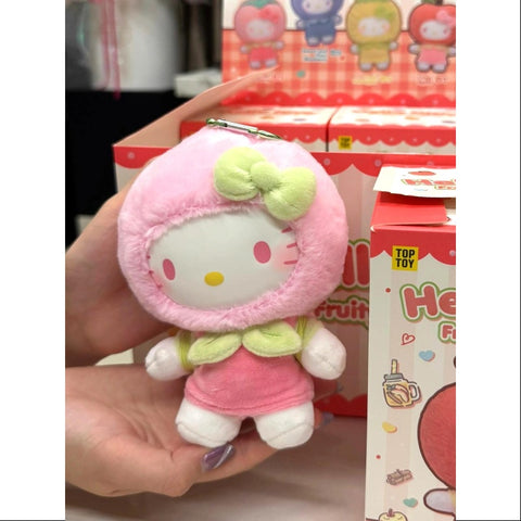 Hello Kitty Fruity Paradise Vinyl Plush Pendant Series Peach