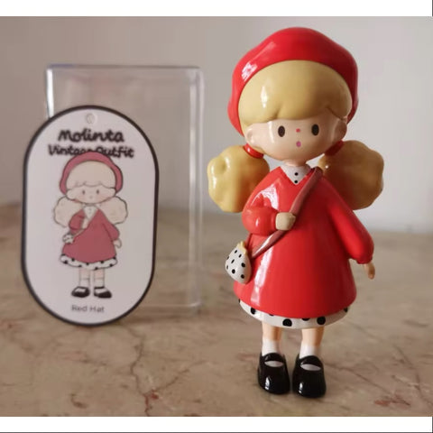 Molinta Vintage Outfit Series Red Hat