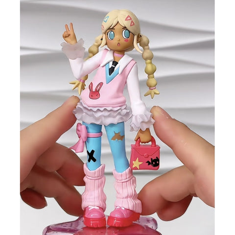 Peach Riot Sugar Mode Blind Box Series: Poppy - Blueberry Mode (Confirmed Style)