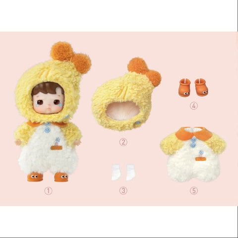 Hacipupu Little Foodie 1/12 Action Figure Series Crispy Fried Shrimp