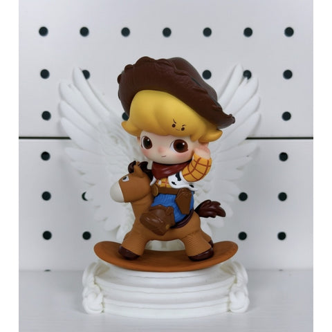 DIMOO WORLD × PIXAR Blind Box Series: Dimoo as Woody (Confirmed Style)